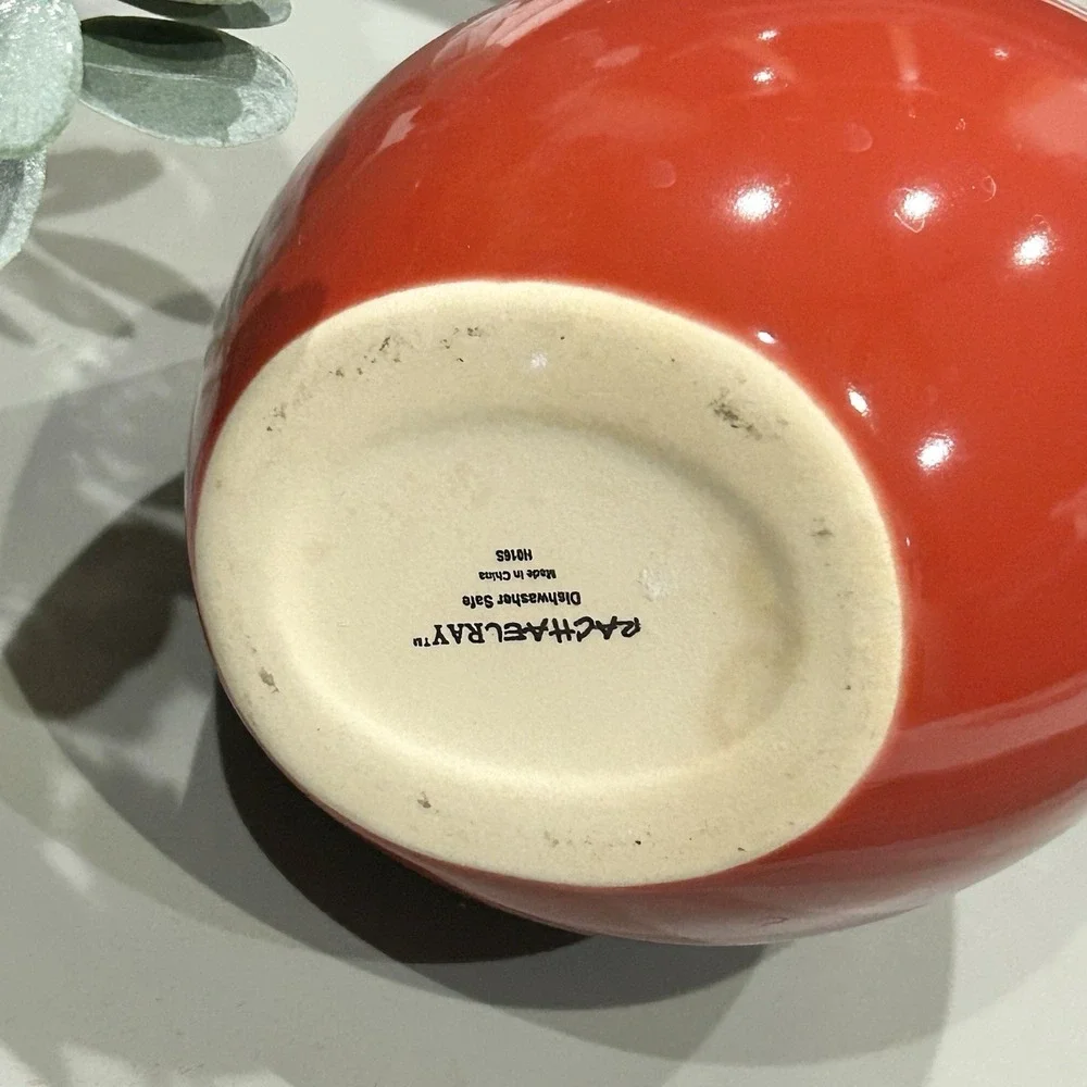 Rachael Ray Glazed Ceramic EVOO‎ Olive Oil Bottle Dispenser with Spout